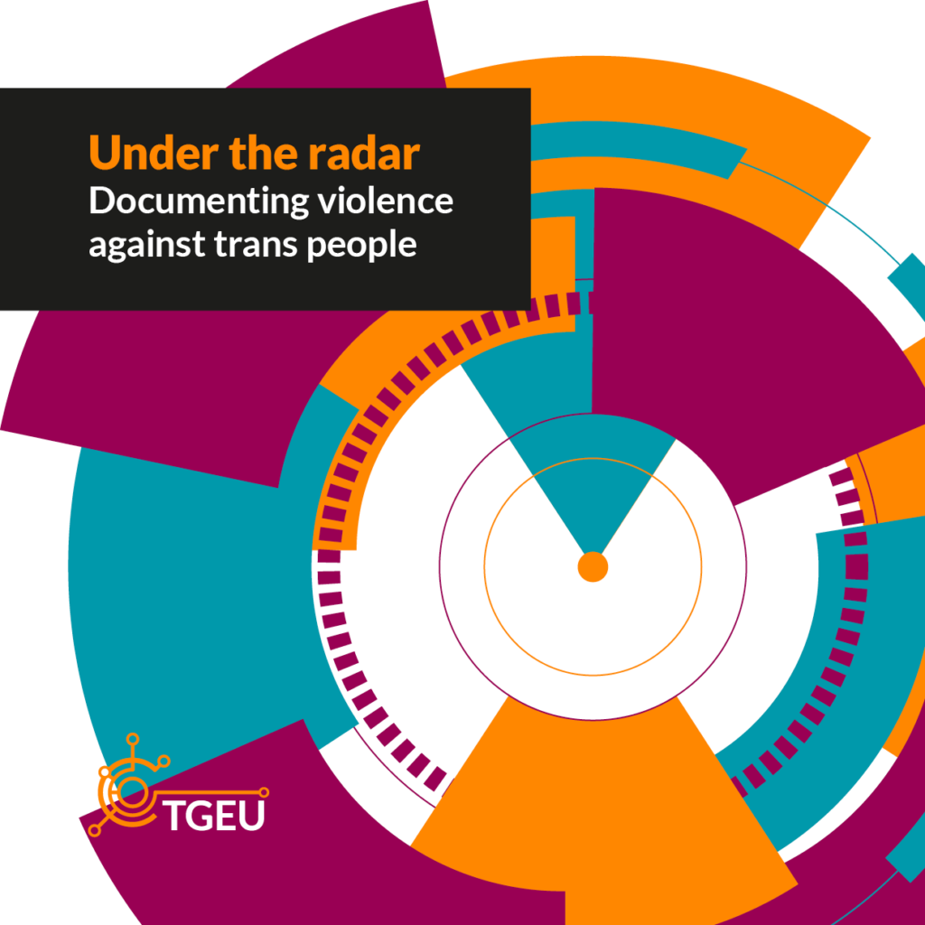 'Under the radar: Documenting violence against trans people' report cover