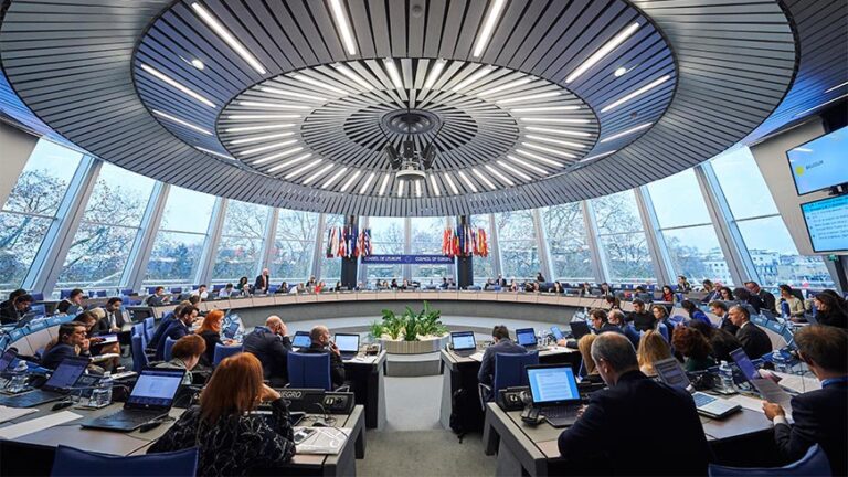 European Court of Human Rights (ECHR) interior